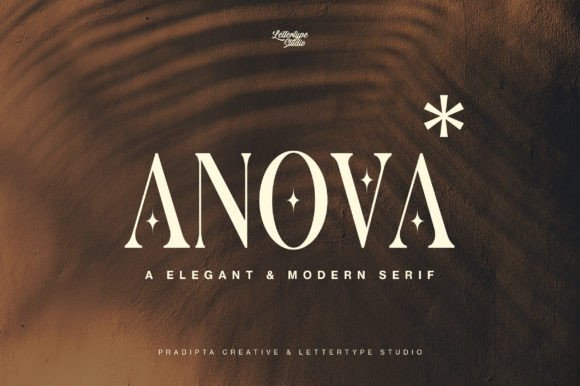 Anova: The Serif That Redefines Modern Luxury