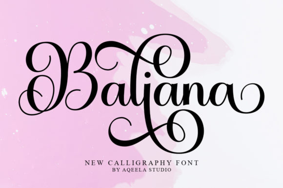 Baliana: A Handwritten Font That Balances Classic Charm with Modern Flair