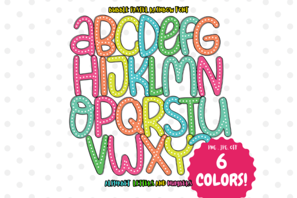 Bringing Joy to Design with Bubble Pastel Rainbow