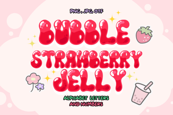 Bubble Strawberry Jelly: A Sweet Spot for Playful Design