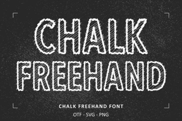 Chalk Freehand: A Font with Genuine Classroom Charm