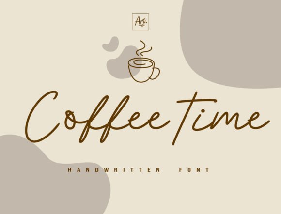 Coffee Time: A Handwritten Font for Minimalist Design
