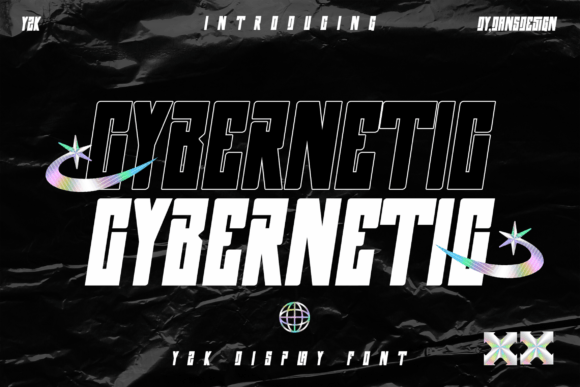Cybernetic: A Y2k Cyberpunk Font for Bold Visual Statements