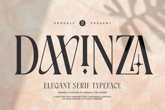 Davinza: A Serif That Speaks in Whispers and Makes a Statement