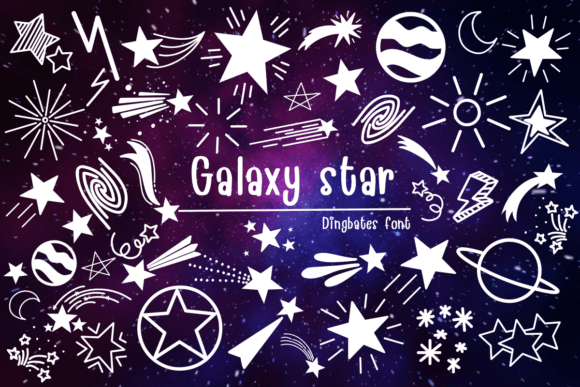 Galaxy Star Font: Adding Cosmic Charm to Your Creative Toolkit