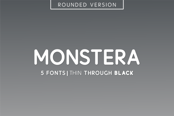 Monstera: The Quirky All-Caps Font for Modern Branding
