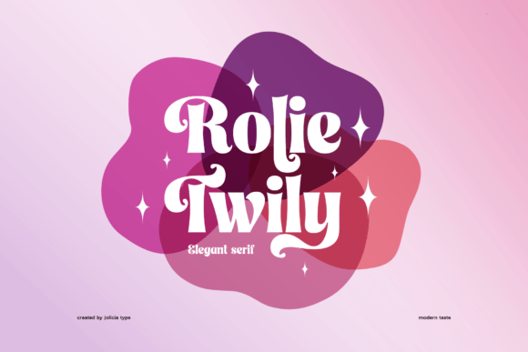 Rolie Twily: The Modern Display Font with Whimsical Character