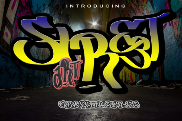Street Art: The Quirky Display Font That Adds Joy to Your Designs