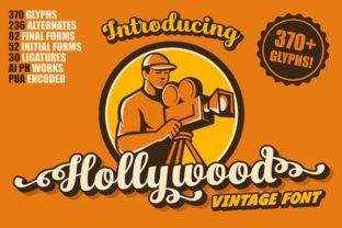 Timeless Appeal: Using the Hollywood Font for Modern Design