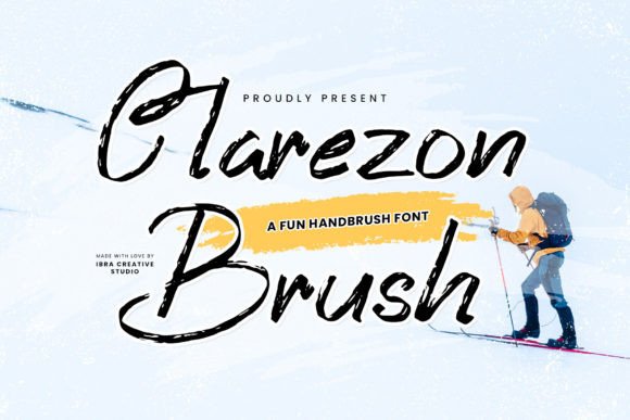 Unleash Vibrant Energy with Clarezon Brush Font