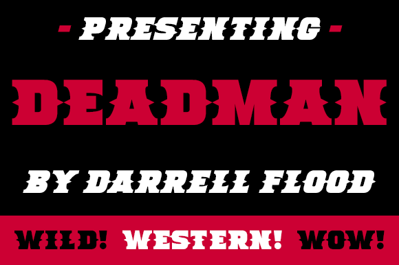 Unleash Your Inner Outlaw with the Deadman Font