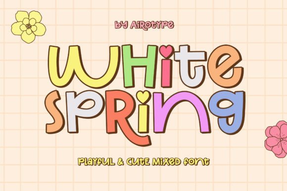 White Spring: The Handwritten Font That Brings Cheer to Your Designs